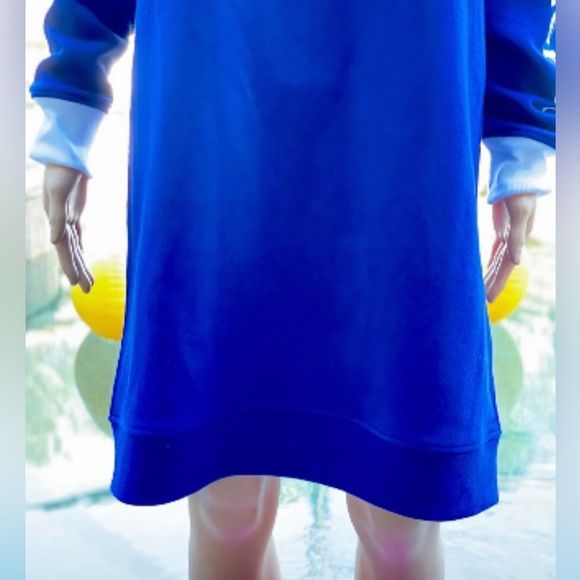 Polo Ralph Lauren Women Polo Logo Colorblock Fleece Hoodie Dress - Picture 6 of 8